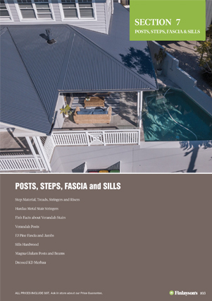 Finlayson's Posts, Steps, Fascia and Sills
